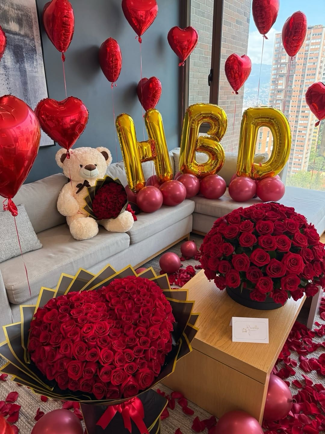 Happy Birthday Room Decor Nairobi | Luxury Birthday Surprise Setup – Floral Whispers Gifts 🎉🎈