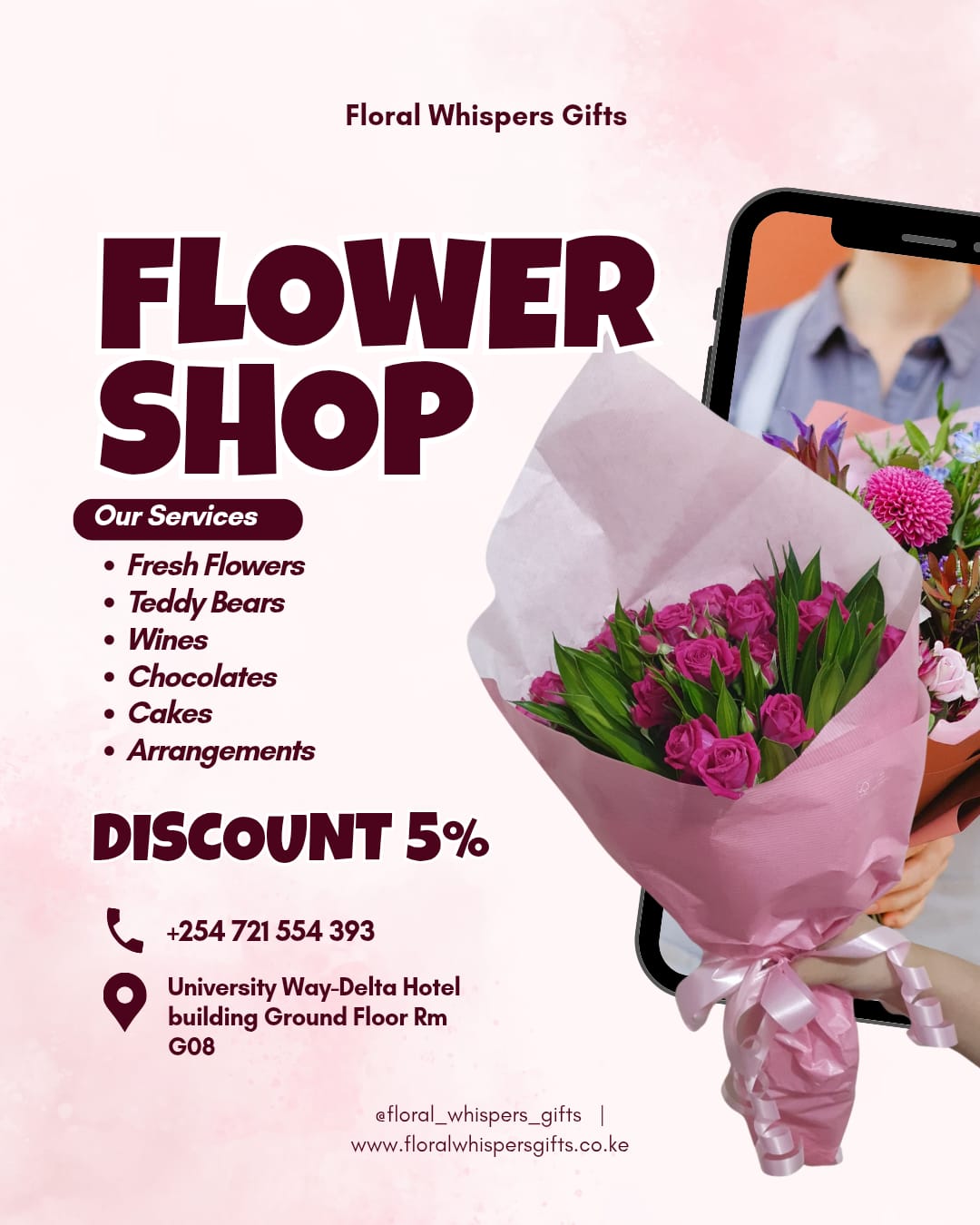 Flower Shop Nairobi – Fresh Flowers & Same Day Delivery