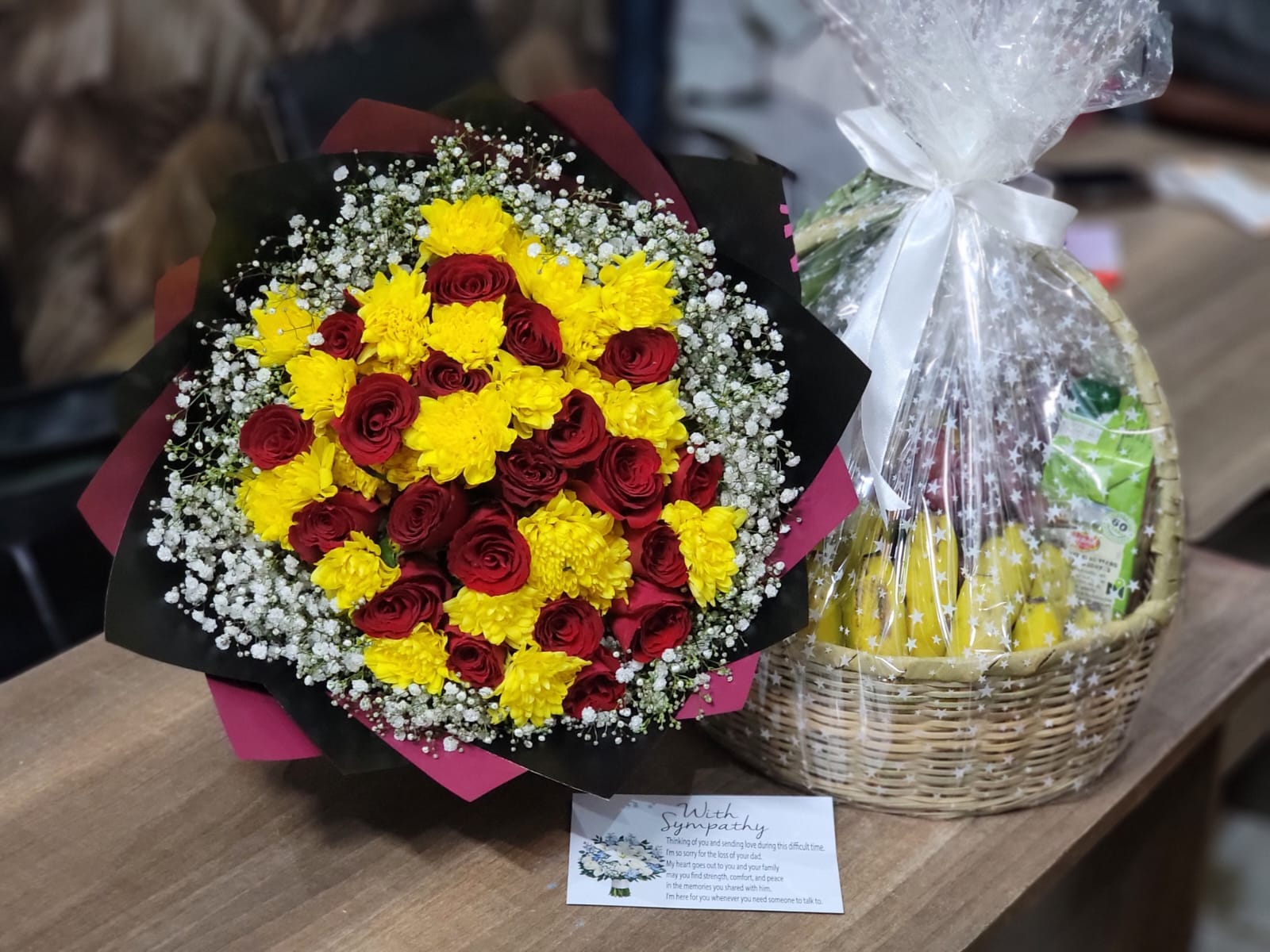 Sympathy Gifts Nairobi – Send Condolence Flowers & Hampers