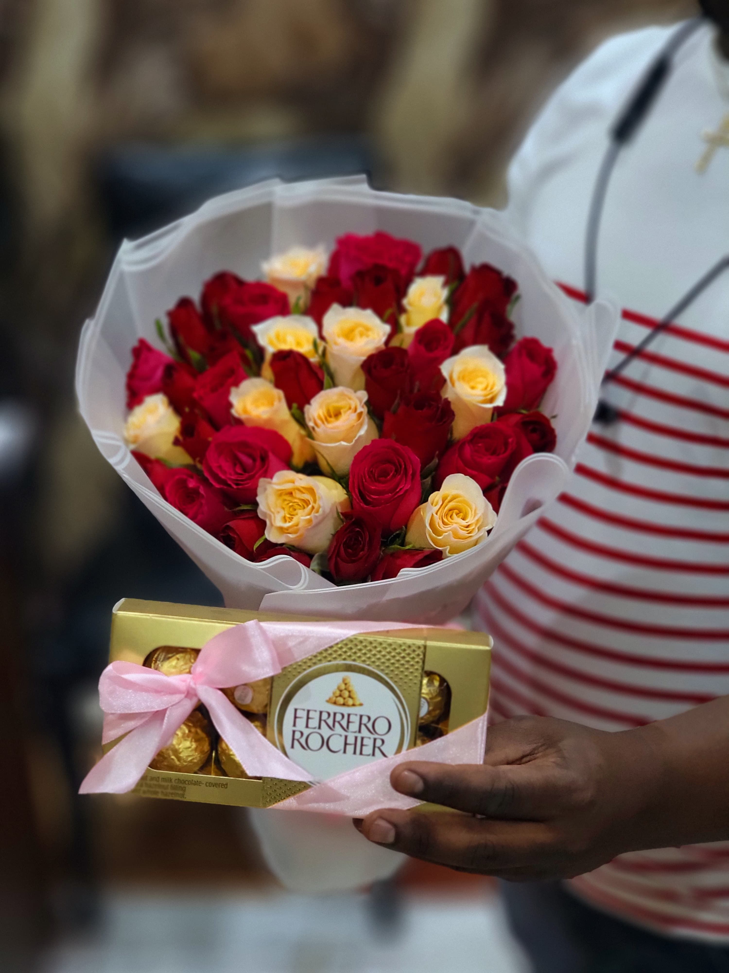 Pure Affection Bouquet  — flowers delivered in Nairobi by Floral Whispers Gifts