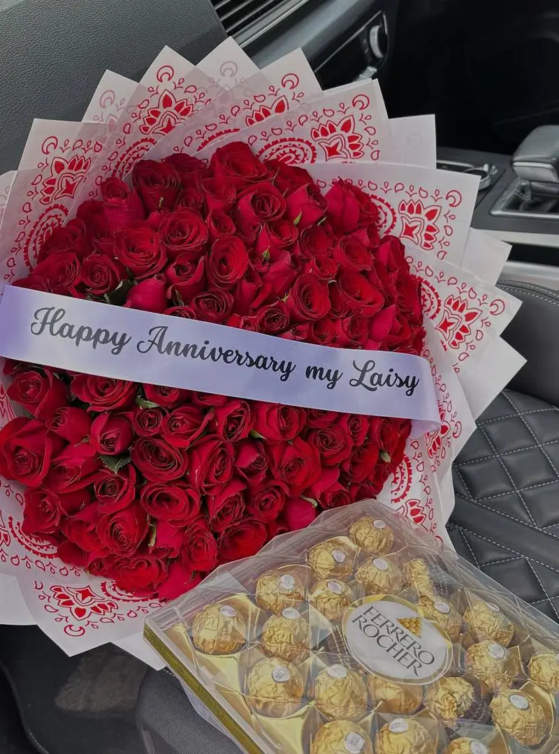 Sweetheart Serenity Anniversary Bouquet - Premium flower delivery Nairobi CBD, Westlands, Karen | Floral Whispers Gifts - Image 1