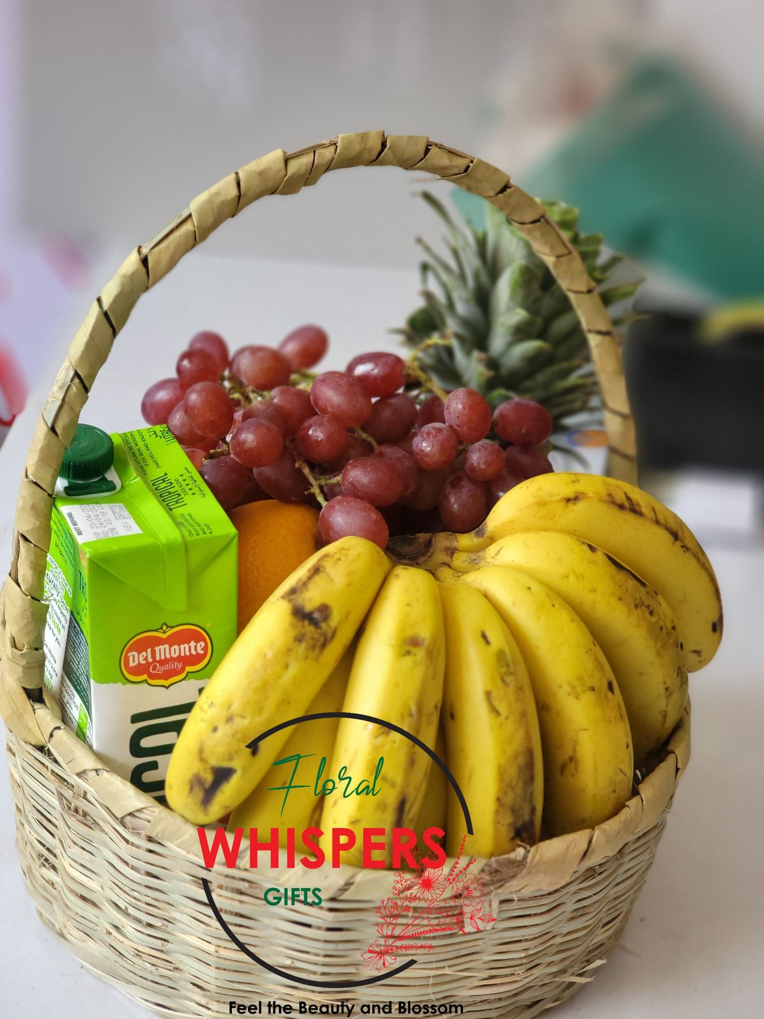 Uplifting Fruit basket  — flowers delivered in Nairobi by Floral Whispers Gifts