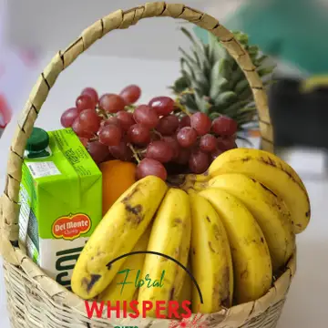 Uplifting Fruit basket — flowers delivered in Nairobi by Floral Whispers Gifts