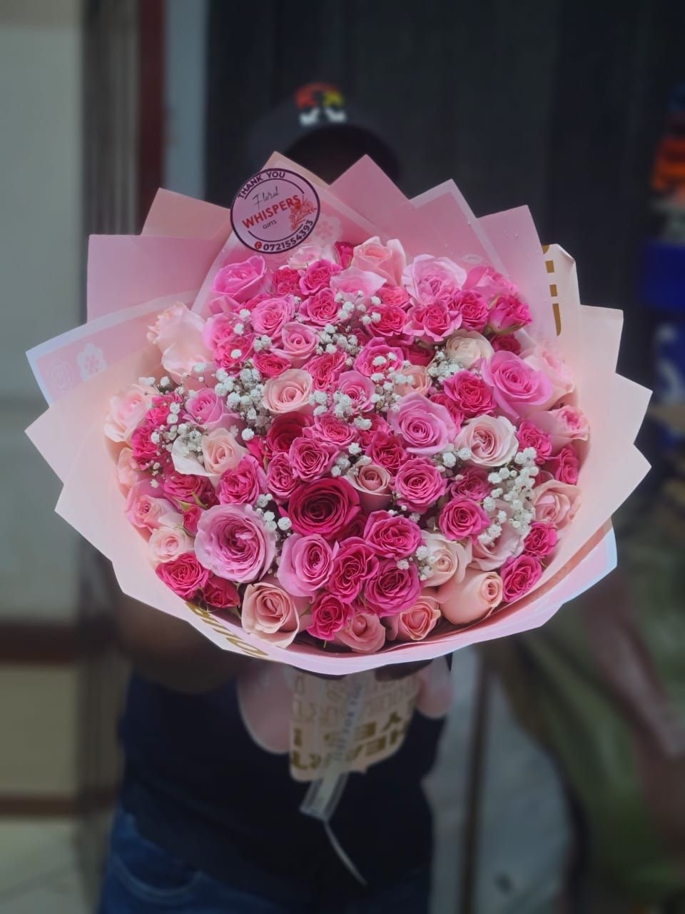 Blooming Comfort Bouquet  — flowers delivered in Nairobi by Floral Whispers Gifts