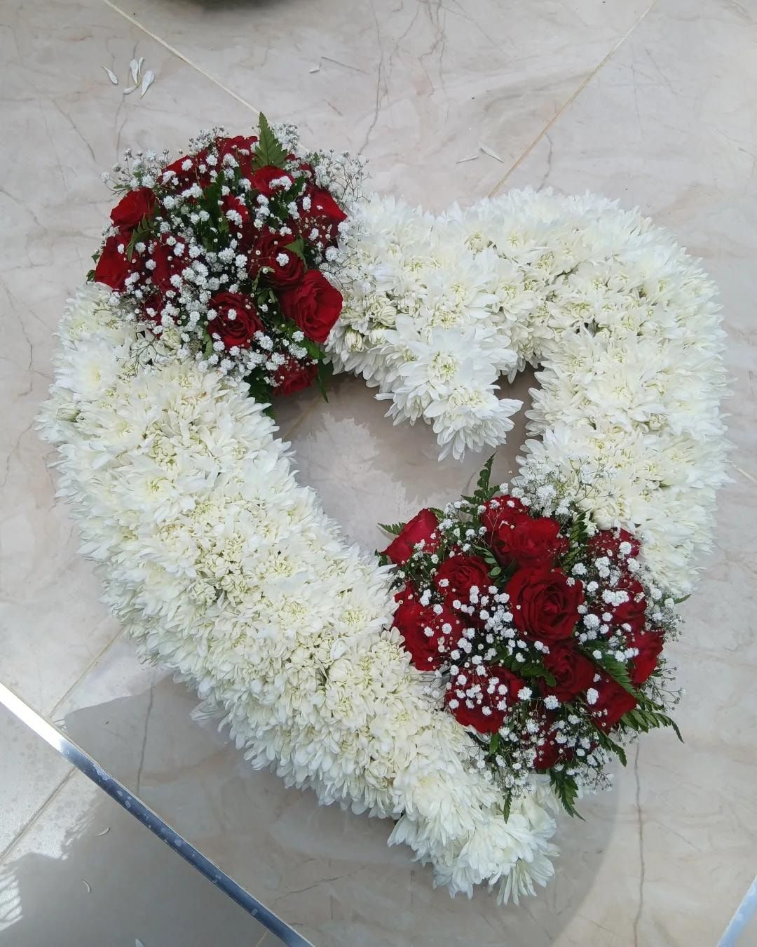 Serenity Tribute Wreath — flowers delivered in Nairobi by Floral Whispers Gifts