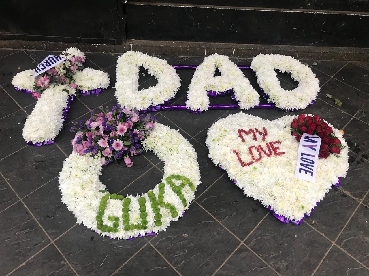 Sacred Memories Funeral Arrangements  — flowers delivered in Nairobi by Floral Whispers Gifts