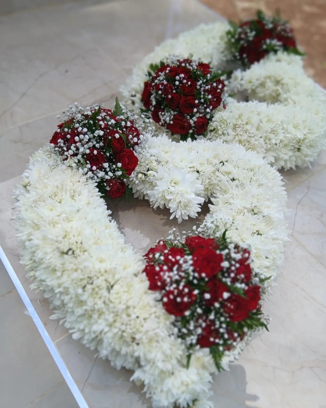 Last goodbye Wreath — flowers delivered in Nairobi by Floral Whispers Gifts
