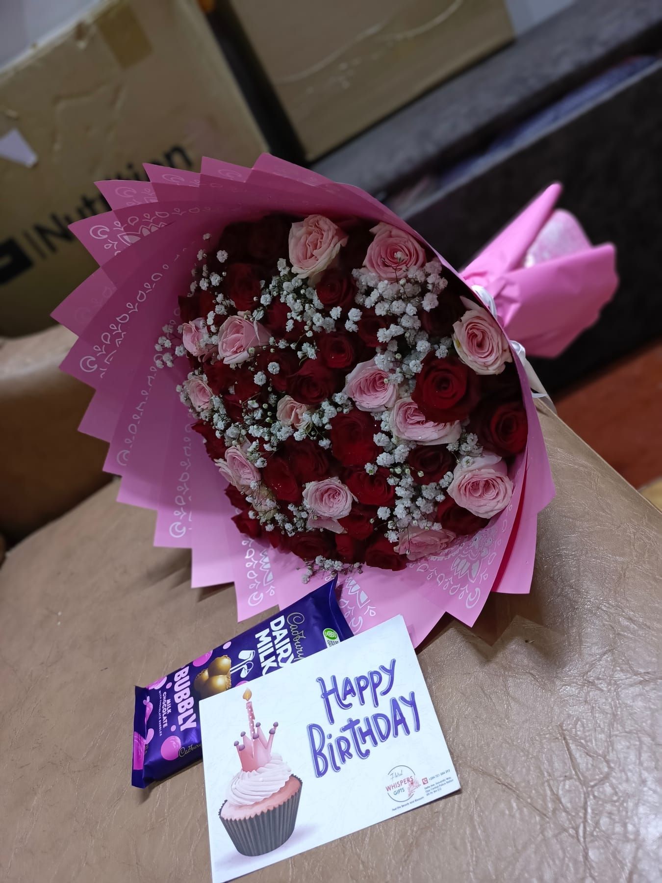 Sweet Treats Birthday  — flowers delivered in Nairobi by Floral Whispers Gifts