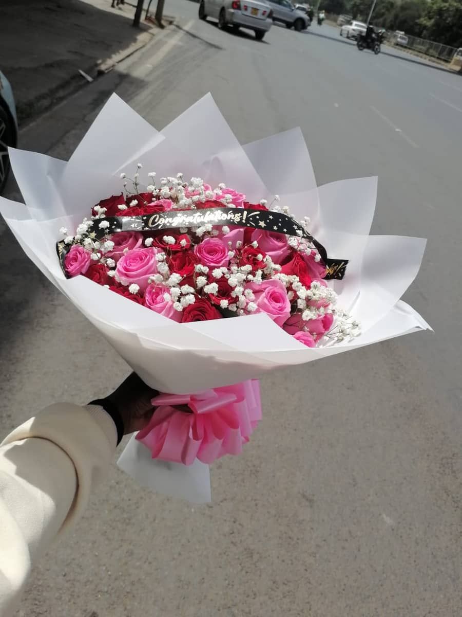 Bright Future bouquet  — flowers delivered in Nairobi by Floral Whispers Gifts