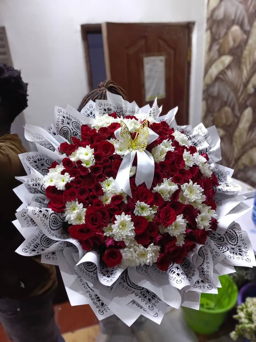 Endless Romance Bouquet  — flowers delivered in Nairobi by Floral Whispers Gifts
