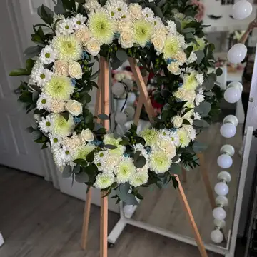 Round shaped Wreath — flowers delivered in Nairobi by Floral Whispers Gifts