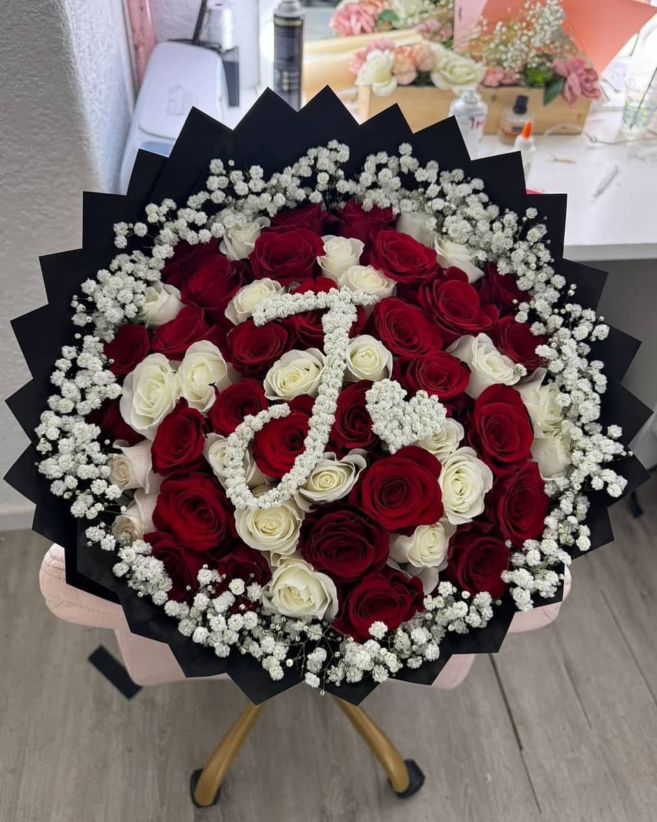 Crimson Desire Bouquet  — flowers delivered in Nairobi by Floral Whispers Gifts