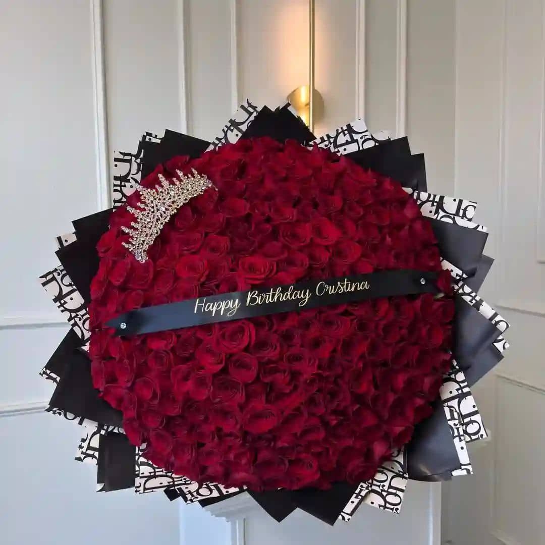 Royal Birthday Bouquet  — flowers delivered in Nairobi by Floral Whispers Gifts