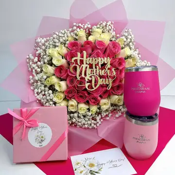 Phenomenal Mama luxury Mother's gift set — flowers delivered in Nairobi by Floral Whispers Gifts