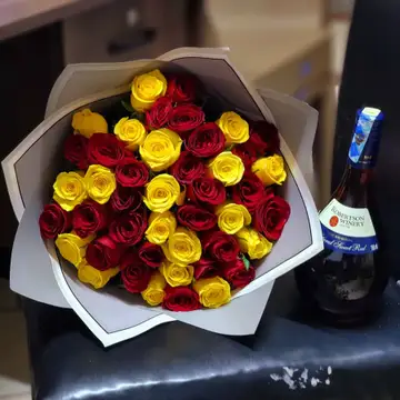 Bloom & Bliss flower bouquet — flowers delivered in Nairobi by Floral Whispers Gifts