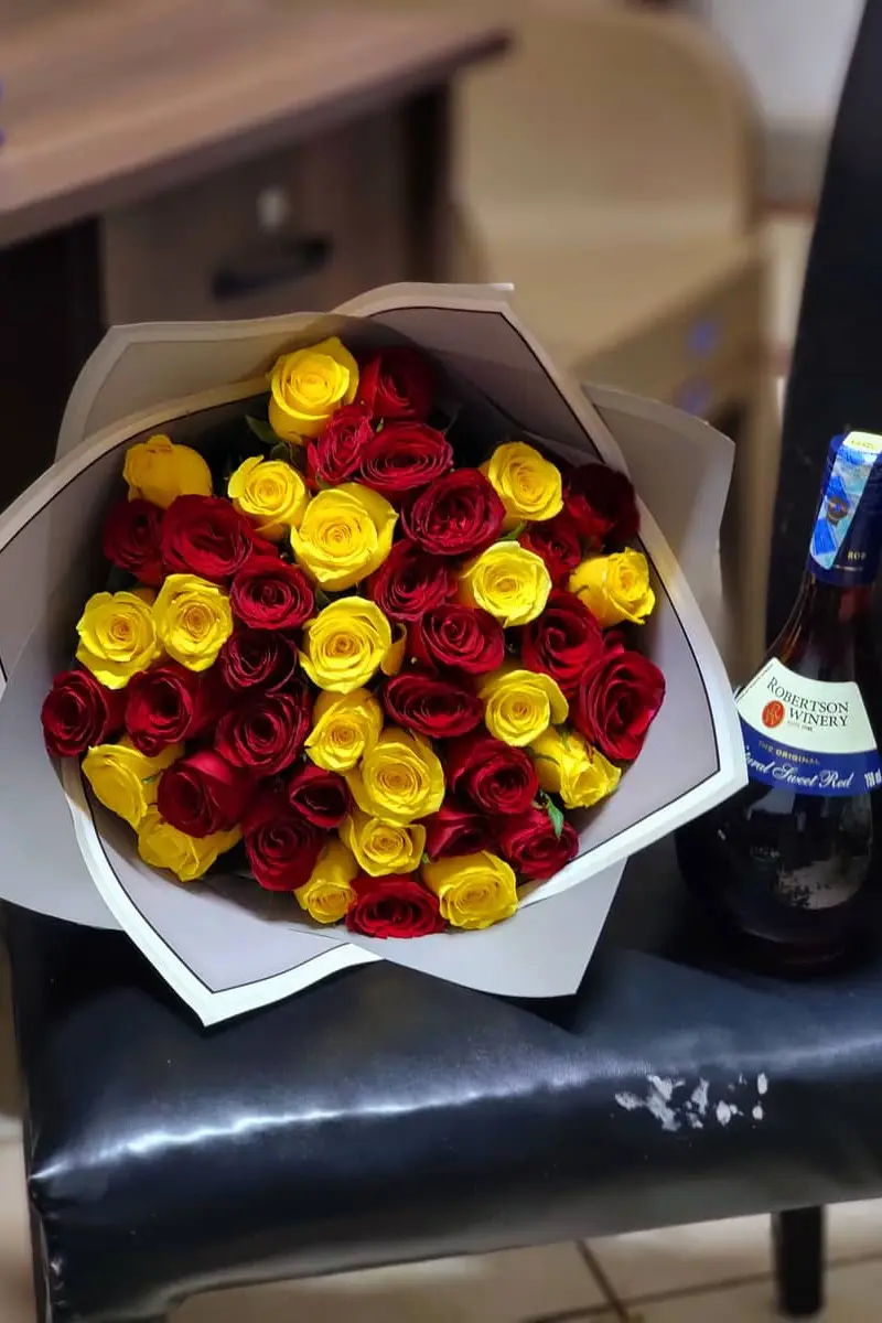 Bloom & Bliss flower bouquet - Premium flower delivery Nairobi CBD, Westlands, Karen | Floral Whispers Gifts - Image 1