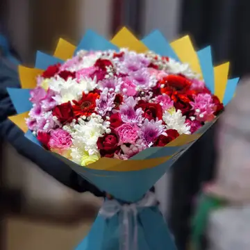 Blossom Harmony Mixed Flower Bouquet — flowers delivered in Nairobi by Floral Whispers Gifts