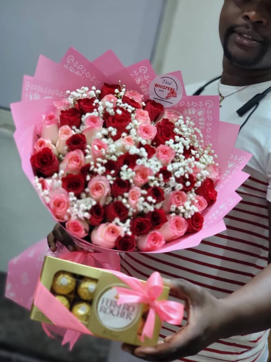 Rose Romance  — flowers delivered in Nairobi by Floral Whispers Gifts
