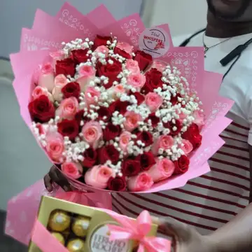 Rose Romance — flowers delivered in Nairobi by Floral Whispers Gifts