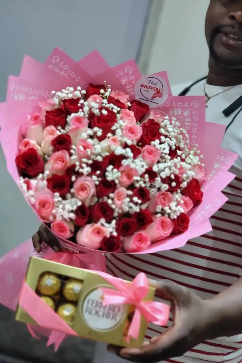 Rose Romance - Premium flower delivery Nairobi CBD, Westlands, Karen | Floral Whispers Gifts - Image 1