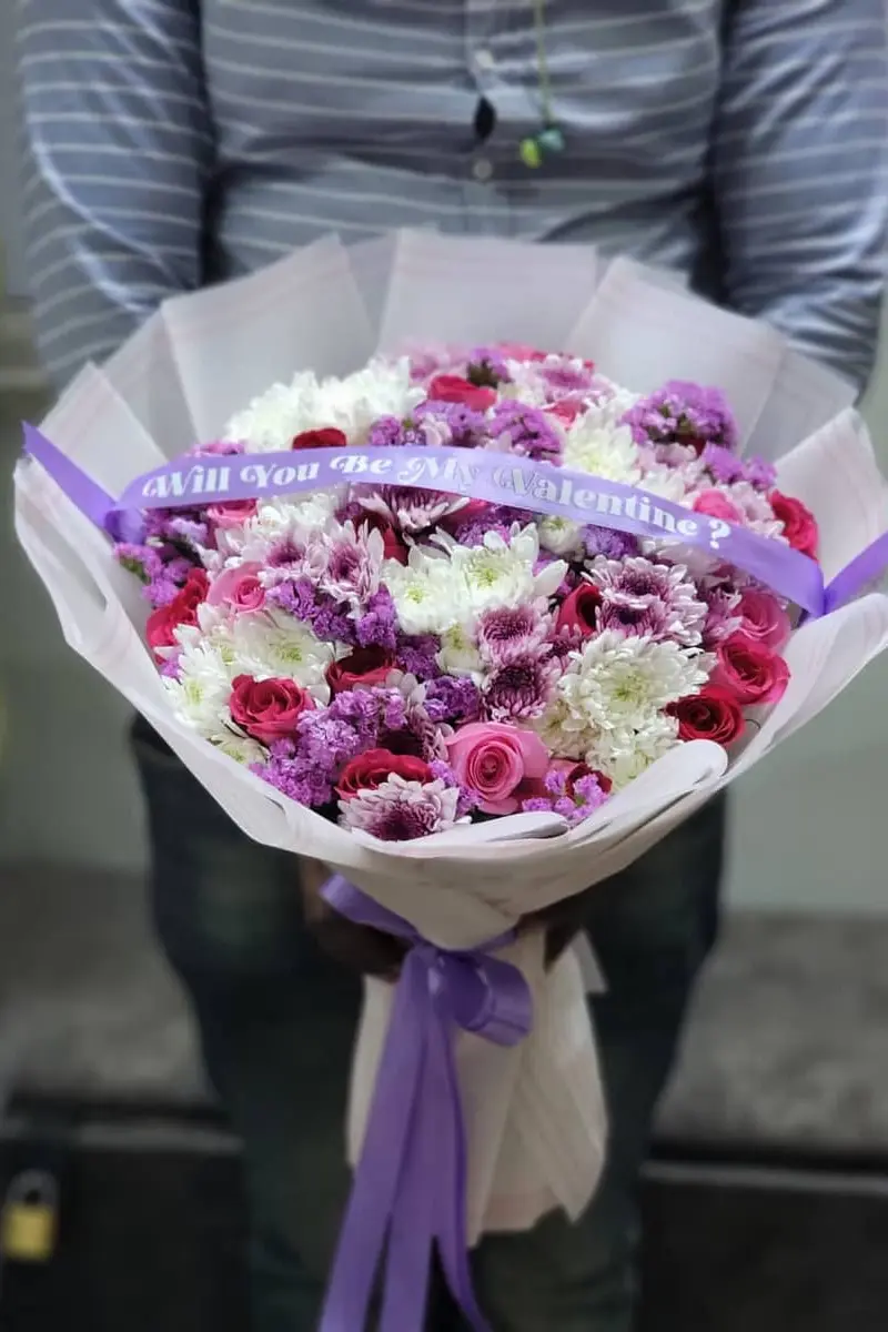 Romantic Flower bouquet - Premium flower delivery Nairobi CBD, Westlands, Karen | Floral Whispers Gifts - Image 1