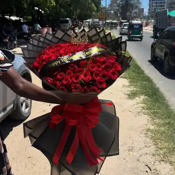 Pure Affection Bouquet — flowers delivered in Nairobi by Floral Whispers Gifts