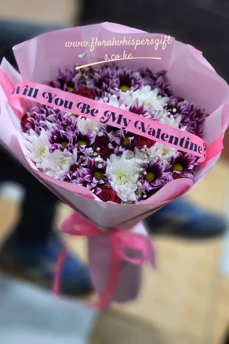 Be My Valentine bouquet - Premium flower delivery Nairobi CBD, Westlands, Karen | Floral Whispers Gifts - Image 1