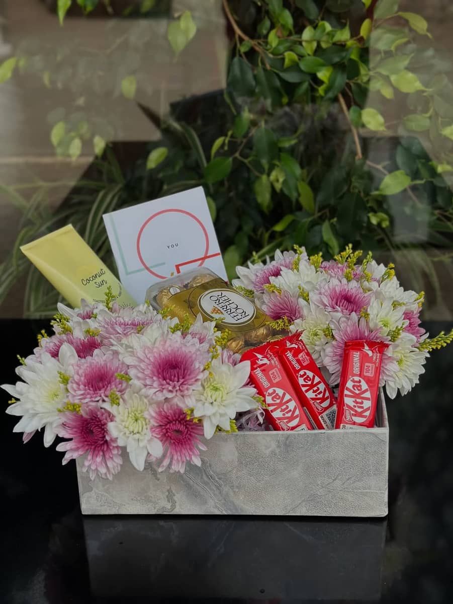 True Romance Gift Box — flowers delivered in Nairobi by Floral Whispers Gifts