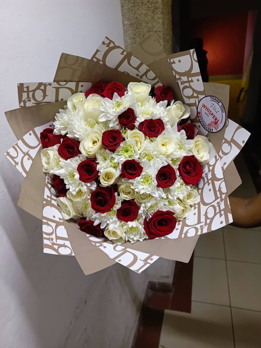 Intimate Moment Bouquet  — flowers delivered in Nairobi by Floral Whispers Gifts