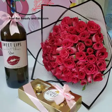 Midnight desire Rose bouquet — flowers delivered in Nairobi by Floral Whispers Gifts