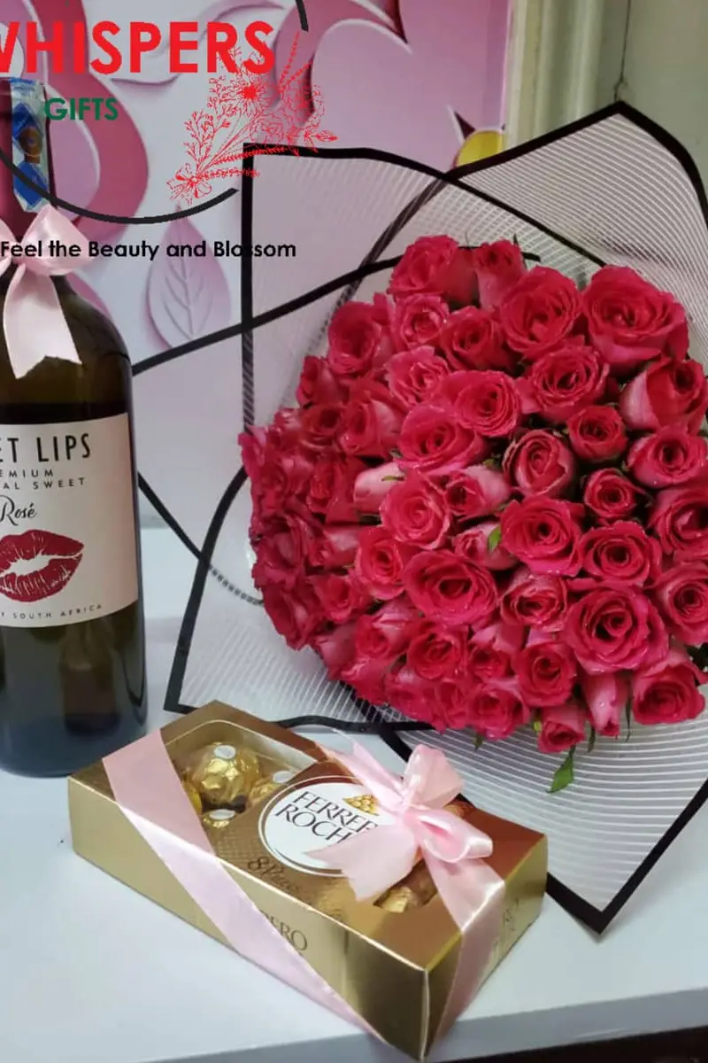 Midnight desire Rose bouquet - Premium flower delivery Nairobi CBD, Westlands, Karen | Floral Whispers Gifts - Image 1