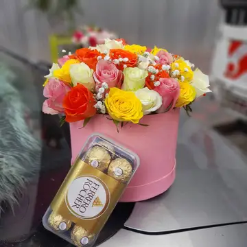 Kylah Flower box — flowers delivered in Nairobi by Floral Whispers Gifts
