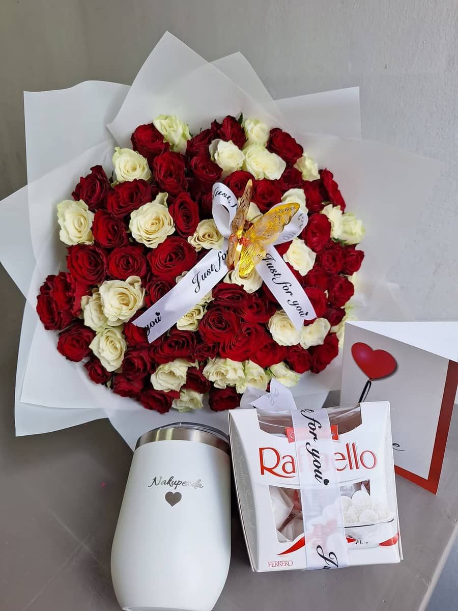 Valentine special Bouquet  — flowers delivered in Nairobi by Floral Whispers Gifts
