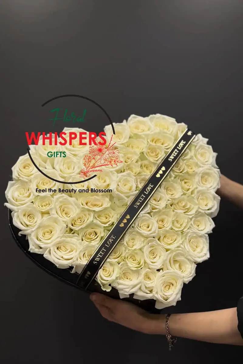 Sweet Love Heart Box - Premium flower delivery Nairobi CBD, Westlands, Karen | Floral Whispers Gifts - Image 1