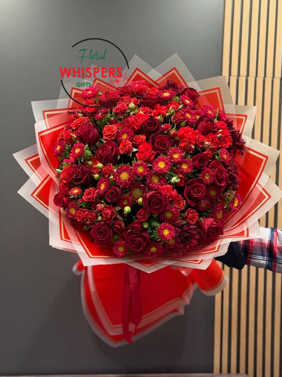 Endless Love Bouquet  — flowers delivered in Nairobi by Floral Whispers Gifts