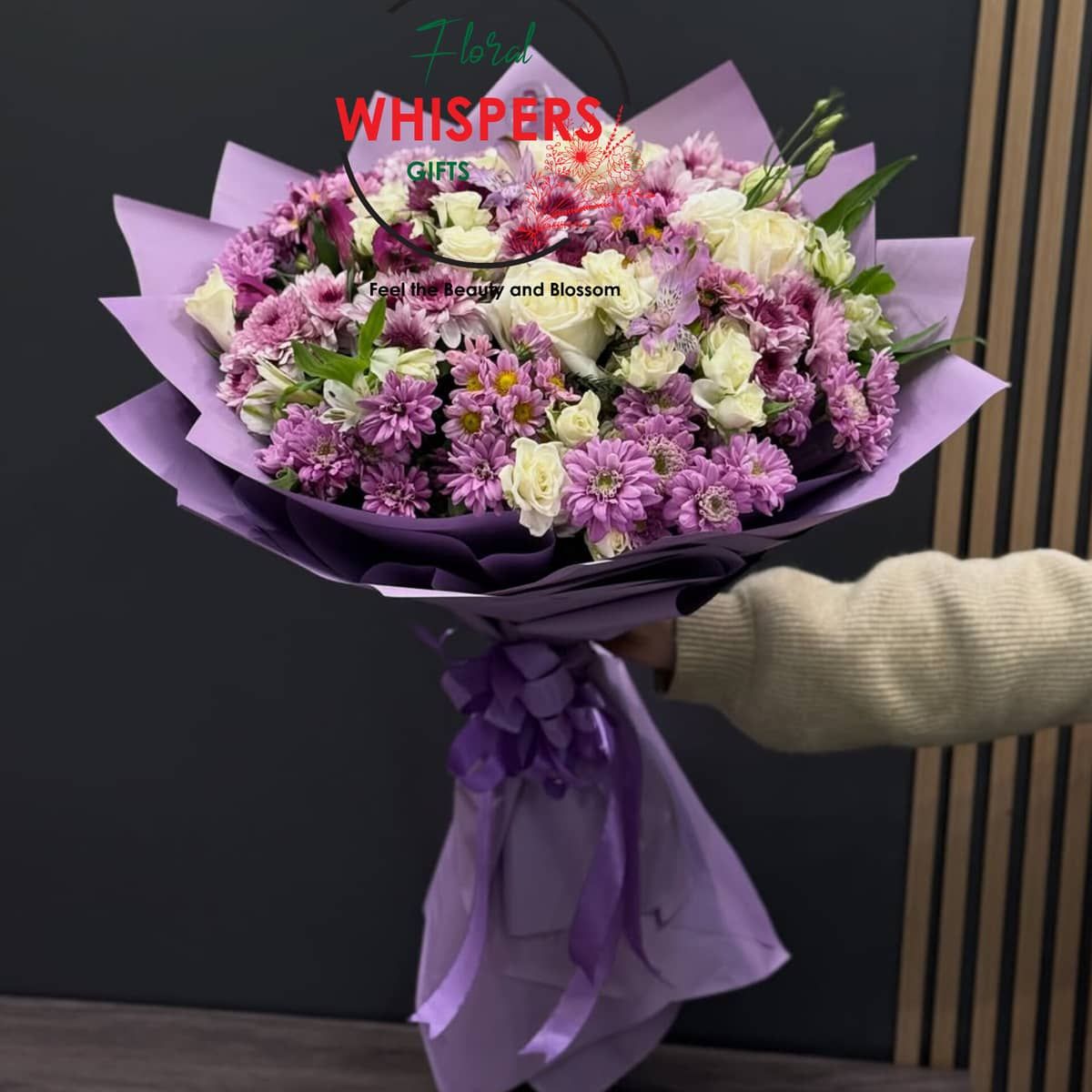 Passion Purple Flower bouquet  — flowers delivered in Nairobi by Floral Whispers Gifts