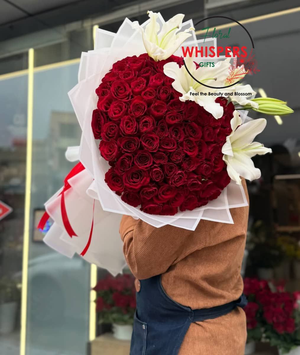 Forever Yours Luxury Bouquet  — flowers delivered in Nairobi by Floral Whispers Gifts
