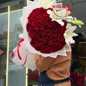 Forever Yours Luxury Bouquet — flowers delivered in Nairobi by Floral Whispers Gifts