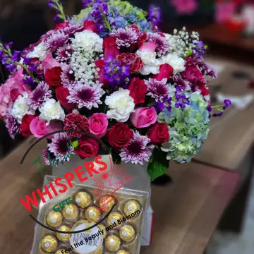 Eid Mubarak Flower bouquet — flowers delivered in Nairobi by Floral Whispers Gifts