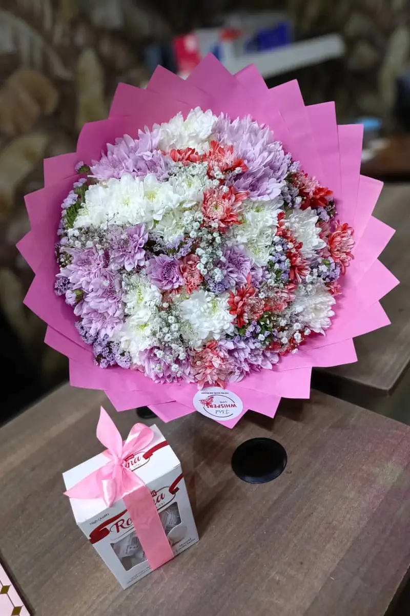 Rollana Chocolate Flower bouquet - Premium flower delivery Nairobi CBD, Westlands, Karen | Floral Whispers Gifts - Image 1