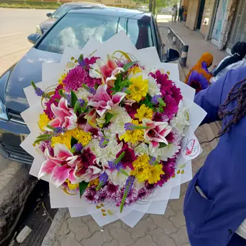 Amor Tropical flower bouquet — flowers delivered in Nairobi by Floral Whispers Gifts