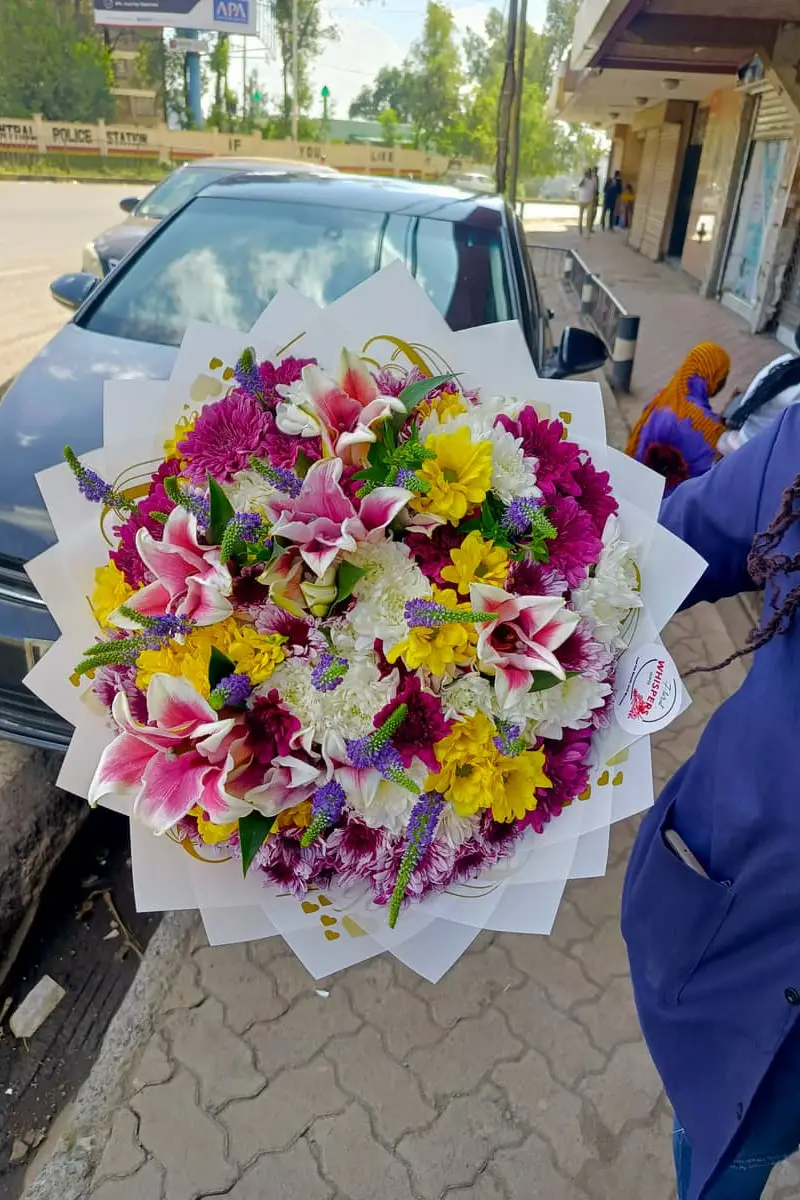 Amor Tropical flower bouquet - Premium flower delivery Nairobi CBD, Westlands, Karen | Floral Whispers Gifts - Image 1