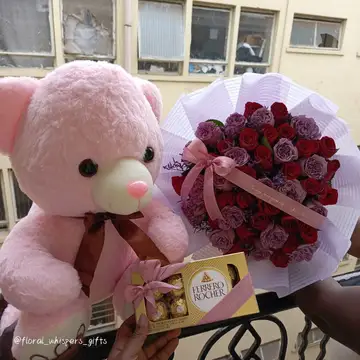 Bloom of Glory bouquet — gift hamper delivered in Nairobi by Floral Whispers Gifts