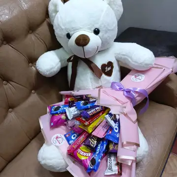 Chocolate Teddy Surprise Gift for Kids — gift hamper delivered in Nairobi by Floral Whispers Gifts