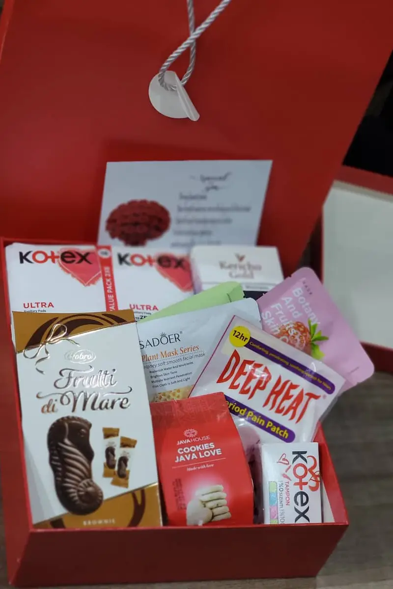Period Care Gift box - Gift hampers Kenya, Nairobi CBD delivery | Floral Whispers Gifts - Image 1