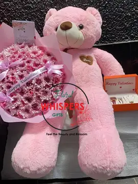 Love Blossom Teddy Hamper — gift hamper delivered in Nairobi by Floral Whispers Gifts