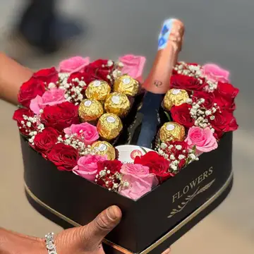 Flowers Hamper & Wine Nairobi — gift hamper delivered in Nairobi by Floral Whispers Gifts
