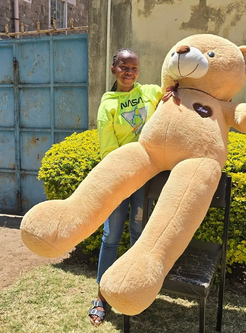 Marshmallow Teddy bear - Teddy bears Kenya, Nairobi gift delivery | Floral Whispers Gifts - Image 1